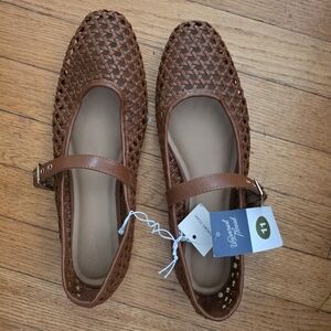 Universal Thread Brown Woven Loafers